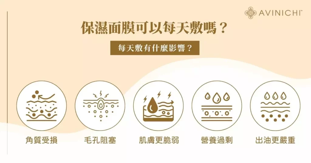 每天敷面膜皮膚會變好嗎?正確敷面膜方式一次看懂! 1 保濕面膜可以每天敷嗎?每天敷有什麼影響?